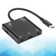 thumbnail image 5 of Convertidor de auriculares, adaptador de auriculares de buena calidad de sonido de flujo estable para monitoreoComputerComponents Fyydes Descripción de la referencia, 5 of 6