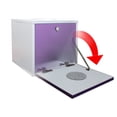 thumbnail image 1 of Buro Flotante Recamara Mdf Recamara Ensamblado Vinil Lila, 1 of 8