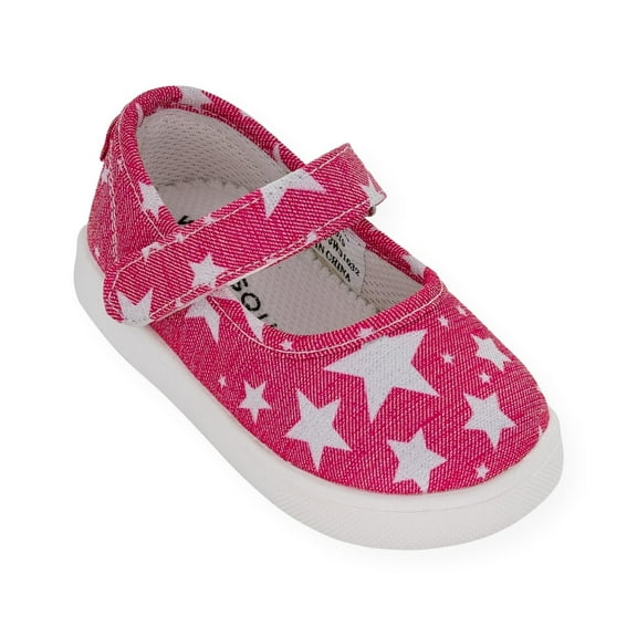 Wee Squeak Celeste Pink Tennis Shoe Size: 3, Color: Bright Pink