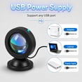 thumbnail image 7 of DAYBETTER Sunset Lamp Projector, 6 Warm Color Ambient Light with USB Port for Bedroom, Party, Photography & Room Decor, 7 of 7