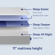 Casper Sleep Original Foam Mattress, Twin
