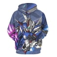 thumbnail image 3 of Mobile Suit Gundam Hoodie 3D Print Pullover Hooded Long Sleeve Sweatshirts Tops Blouse with Pocket for Mens Womens, 3 of 8