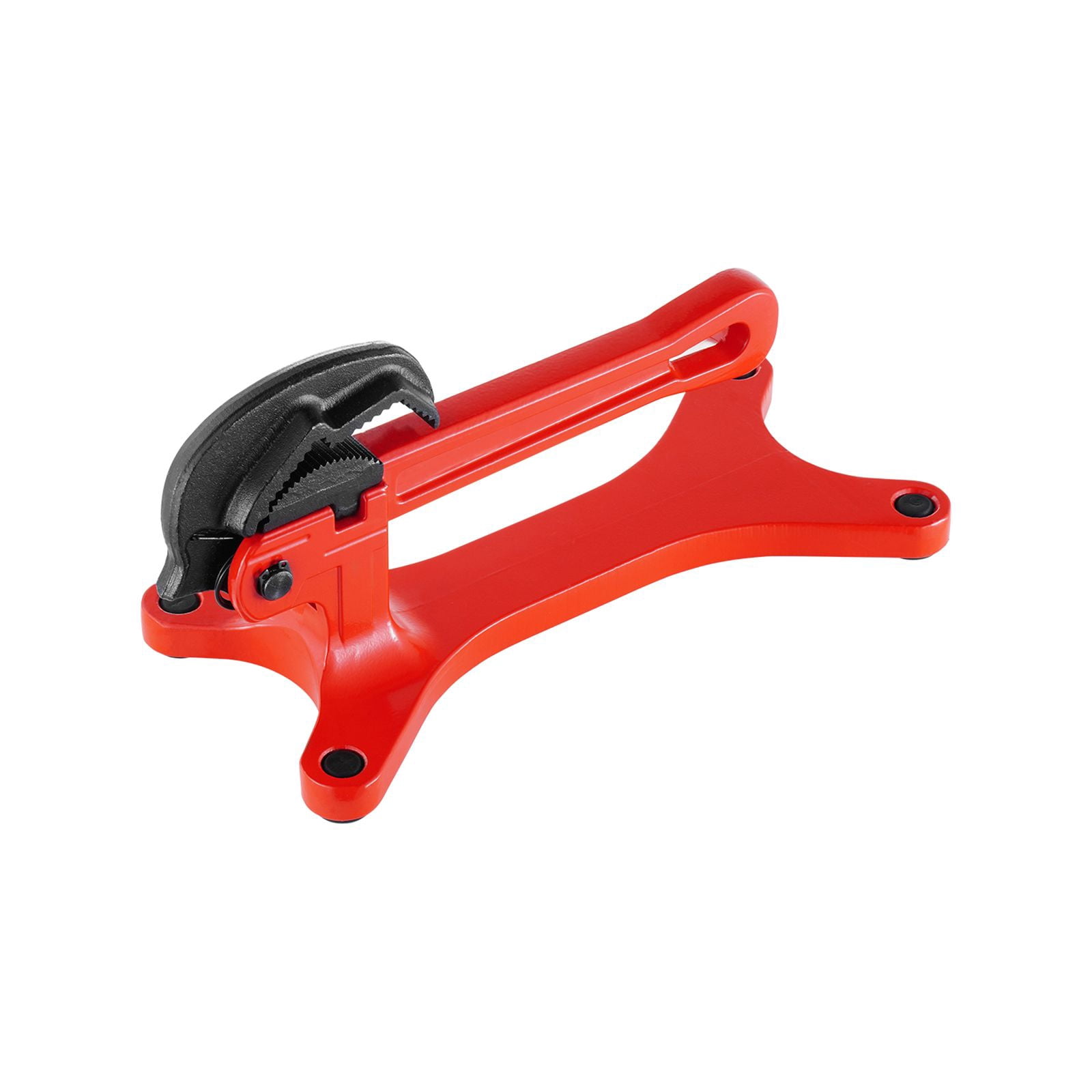 Portable Pipe Vise 1/8-1-1/2 Inch Capacity Aluminum Alloy Anti-Slip Clamping Lightweight 2.62 lbs Detachable Jaws for Plumber DIY
