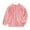 Pink, variant on EnJoCho Baby Girls Loose Coat Little/Big Kids Boys and Girls Fall Long Sleeved Solid Color Short Pile Coral Jacket Daily Wear School Kids Trendy Clothing Top 3-4 Years