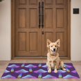 thumbnail image 4 of Colorful Mushroom Pattern Purple Pattern Door Rugs,Washable Non Slip Door Mats Indoor,Decorative Door Mats,Entry Mat Indoor for Entrance,Bedroom,Kitchen,Bathroom,16"x47", 4 of 6