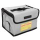 thumbnail image 2 of Bolsa De Seguridad Para Batería, Bolsa De Seguridad Lipo Ignífuga, Diseño De Sellado De Doble Cremallera Gratis Para Bricolaje Para Batería UAV Para Modelo De Barco Para ANGGREK HC2720, 2 of 8