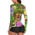 thumbnail image 3 of My Singing Monsters Women's Sunscreen Shirt Long Sleeve Workout Tops Crewneck Soft Comfy Tees Casual T-Shirt L, 3 of 7