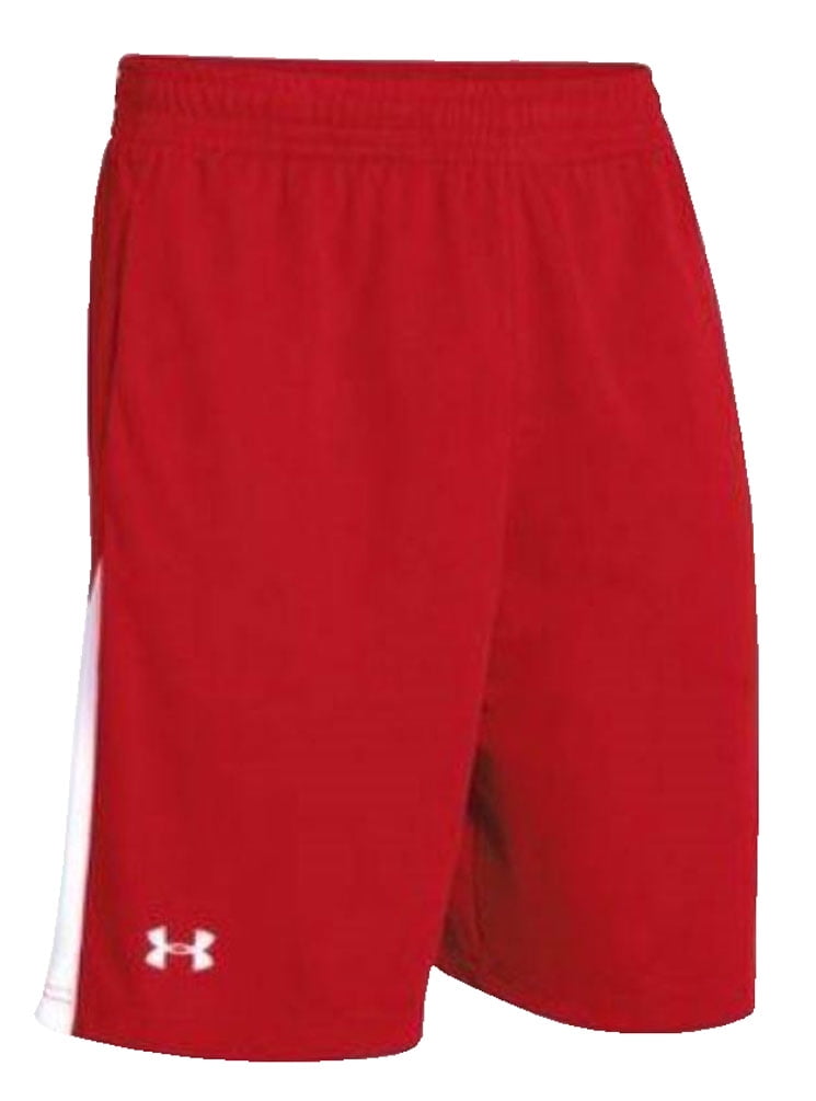 mens red under armour shorts
