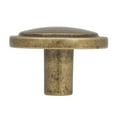 thumbnail image 5 of Amerock Everyday Heritage 1-1/4 in (32 mm) Diameter Burnished Brass Cabinet Knob, 5 of 7