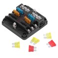 thumbnail image 1 of Fuse Block, High Strength PBT Material Fuses Box 6 Way For 10-32V Vehicle ANGGREK Otros, 1 of 8