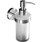 NETSENG Exclusive Stainless Steel Soap Dispenser - Bathroom Tumbler Holder, Soap Dish, Soap Dish (Stainless Steel (Brushed))
