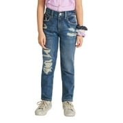 Justice Girls Mini Mom Jean, Sizes 6-18, Slim & Plus