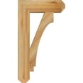 thumbnail image 3 of Ekena Millwork 4"W x 16"D x 28"H Imperial Craftsman Rough Sawn Bracket, Western Red Cedar, 3 of 4