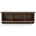 thumbnail image 3 of Crosley Brennan 3 Cubby Wall Mounted Coat Rack in Mahogany, 3 of 5