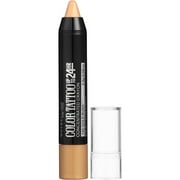 Maybelline Eyestudio ColorTattoo Concentrated Crayon, Gold Rush, 0.08 Oz
