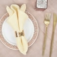 Efavormart 5 Pack | Metallic Gold Butterfly Napkin Rings, Paper Napkin ...