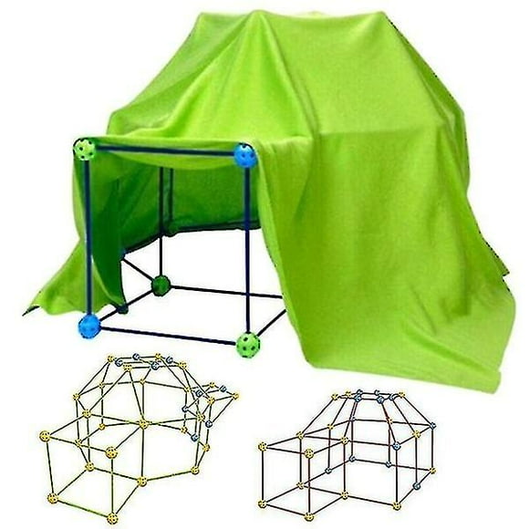 Build Your Own Den Set Play Build Fort Tent Building Kid Diy Tent Toy