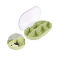 thumbnail image 3 of Unique Bargains 1 Pc 6 Compartment Single Layer Pill Case Portable for Travel Green, 3 of 6
