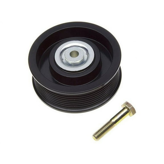 Accessory Belt Idler Pulley - Compatible with 1995 - 2002 International 4700 7.3L V8 Diesel 1996 1997 1998 1999 2000 2001