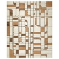thumbnail image 2 of Nourison Nordic 8' x 10' Ivory Rust Mid-Century Modern Indoor Rug, 2 of 8