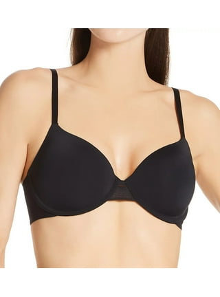 BNWT Calvin Klein Black Non-Wired Padded Perfectly Fit T-Shirt Bra Size 34C