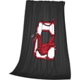thumbnail image 3 of Suny A Cortland Logo Fleece Blanket, Very Soft Microfiber Flannel Blanket for Couch Warm and Cozy for All Seasons, 3 of 6