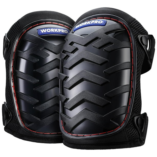 Rodilleras WORKPRO para construcción con cojín de gel ergonómico