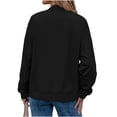 thumbnail image 7 of RongHuan Jacket for Womens Casual Zip Up Ribbed Long Sleeve Fall Coat Lightweight Bomber Jackets with Pockets, 7 of 7