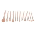 thumbnail image 1 of Kit de brochas para sombra de ojos kit de brochas de maquillaje 15 piezas proceso de unión fuerte de secado rápido sintético rosa para exteriores ANGGREK Otros, 1 of 8