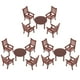 thumbnail image 1 of Juego de 3 mini mesas y sillas, modelo de muebles, mini casa, accesorio para sala de estar, 1 of 5