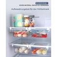 thumbnail image 3 of Organizador para frigorífico, cajón extraíble, caja de almacenamiento para frigorífico, contenedor para frigorífico en un diseño único, 3 of 5