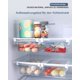 thumbnail image 3 of Contenedor para refrigerador con barra de tracción de diseño exclusivo, soporte transparente para huevos para una fácil visibilidad, organizador para refrigerador que ahorra espacio para un, 3 of 5