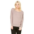 thumbnail image 2 of Bella + Canvas Womens Flowy Long-Sleeve Off Shoulder T-Shirt, 2 of 2