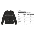 thumbnail image 5 of Batman: Caped Crusader Gotham City Women's Crew Sweatshirt, Black, Small, 5 of 5