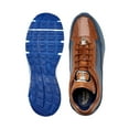 thumbnail image 3 of Belvedere Flash Sneaker Genuine Ostrich ,Soft Italian Calf Blue Almond E01, 3 of 3