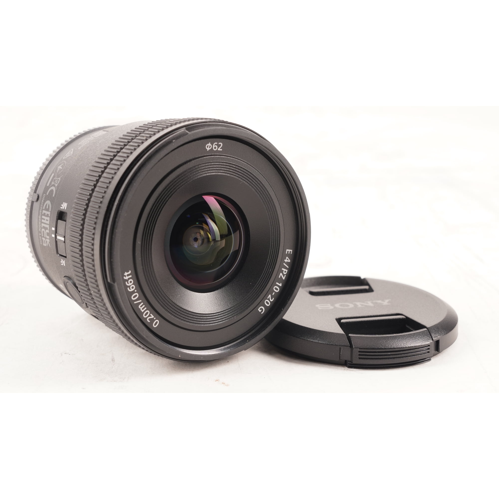 Pre-Owned Sony E PZ 10-20mm F4 G APS-C Constant-Aperture Power Zoom G Lens (SELP1020G)