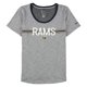 thumbnail image 1 of Nike Rams Graphic playera para mujer, gris, grande, 1 of 3
