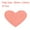 Coral, variant on Uxcell Heart Shaped Patches Rose Pink Embroidered Sew on Love Applique Patches 15 Pack Dark Purple