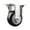 Rigid - No Brake - Black, variant on 3.5 Inch 316SS Black Polyurethane Wheel Rigid Top Plate Caster Service Caster