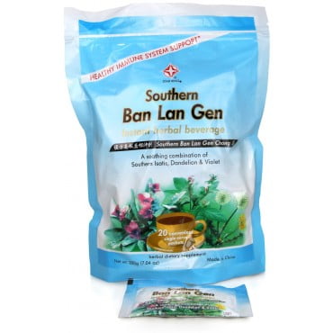 Ban Lan Gen Tea Southern Ban Lan Gen Chong Ji Herbal Instant Beverage Star Ring Teas 20 ct