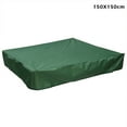thumbnail image 2 of Dustproof Protection Sandbox Cover with Drawstring Waterproof Sandpit Pool Cover(150cmx150cm), 2 of 3