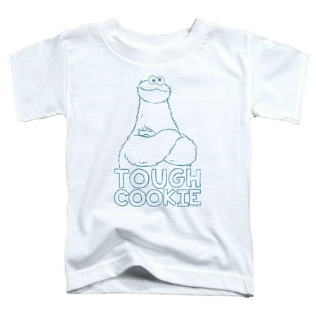 

Sesame Street - Tough Cookie - Toddler Short Sleeve Shirt - 2T