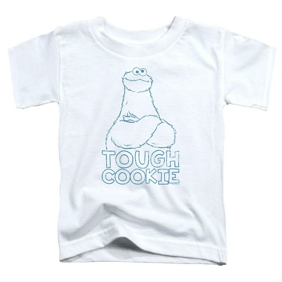 Sesame Street - Tough Cookie - Toddler Short Sleeve Shirt - 3T