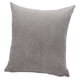 thumbnail image 5 of Funda de almohada de tiro de decoración de sofá de granos de maíz de color cuadrado gris Soledad Tiro funda de almohada, 5 of 5