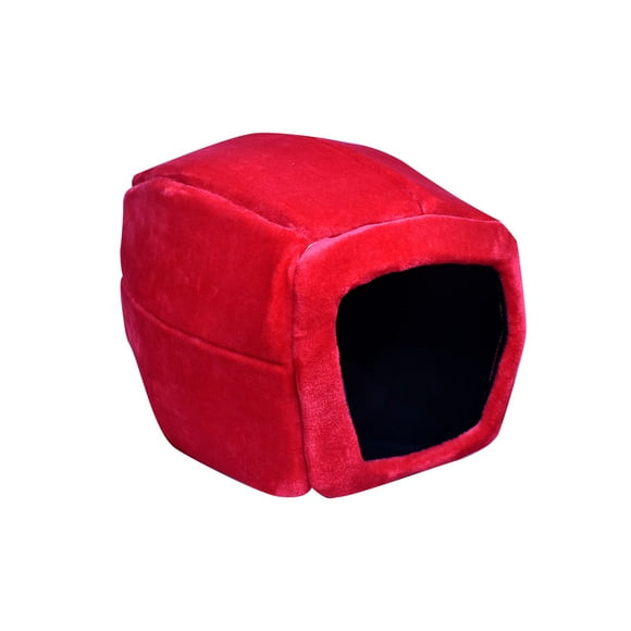 Casita y cama 2 en 1 sin marca gamuza