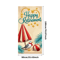 thumbnail image 4 of Beach Theme Happy Retirement Banner for Party Celebration Indoor Outdoor Event, 4 of 9