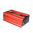 thumbnail image 4 of Adaptador Convertidor de voltaje 550W 1100W 12V 240V Inversor de corriente USB con 1 enchufe y panta Abody Adaptador, 4 of 7