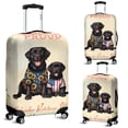 thumbnail image 2 of Happy Mother's Day Proud Labrador Retriever Mom Travel Luggage Cover Lab Dog Lover Gifts Suitcase Dust Protective Decor - 03003, 2 of 5