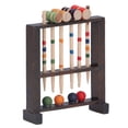 thumbnail image 3 of Juego De Croquet Para Casa De Muñecas, Accesorio Para Casa De Muñecas Con Soporte Para Bolas De Martillo, Simulación Para Accesorio De Muñeca Para Decoración De Casa De EOTVIA 1/12 Scale Doll House Accessory, 3 of 8