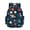 Planet Pattern Dark Blue, variant on SEANATIVE Kids School Backpack Boys Girls Book Bag Large Capacity Lightweight School Bag with Adjustable Straps Multi Pockets Toddler Backpack for Teen Students, Cartoon Dinosaur Skeleton Print